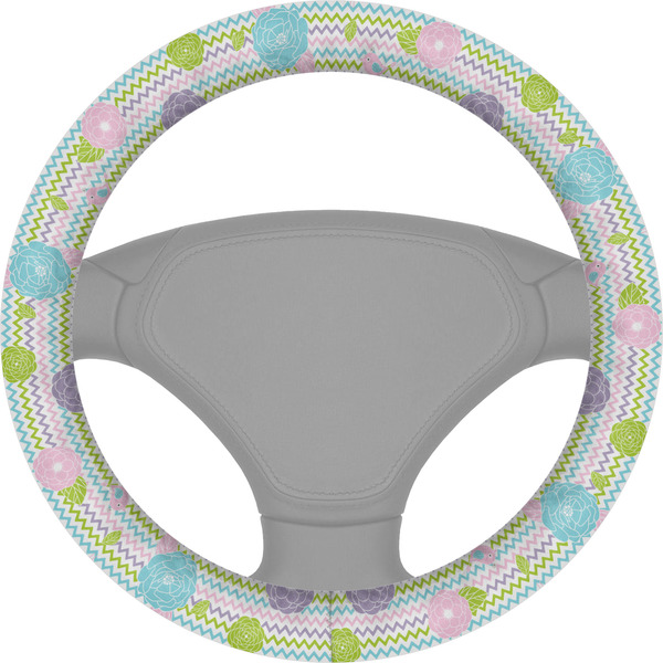 Custom Girly Girl Steering Wheel Cover