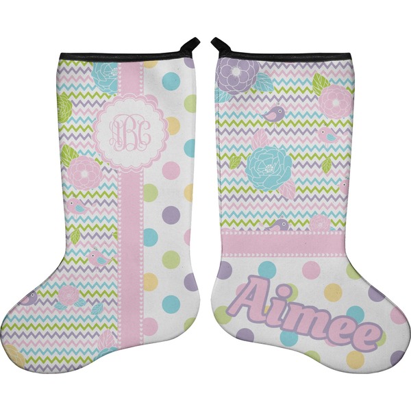 Girly Girl Stocking - Double-Sided - Approval