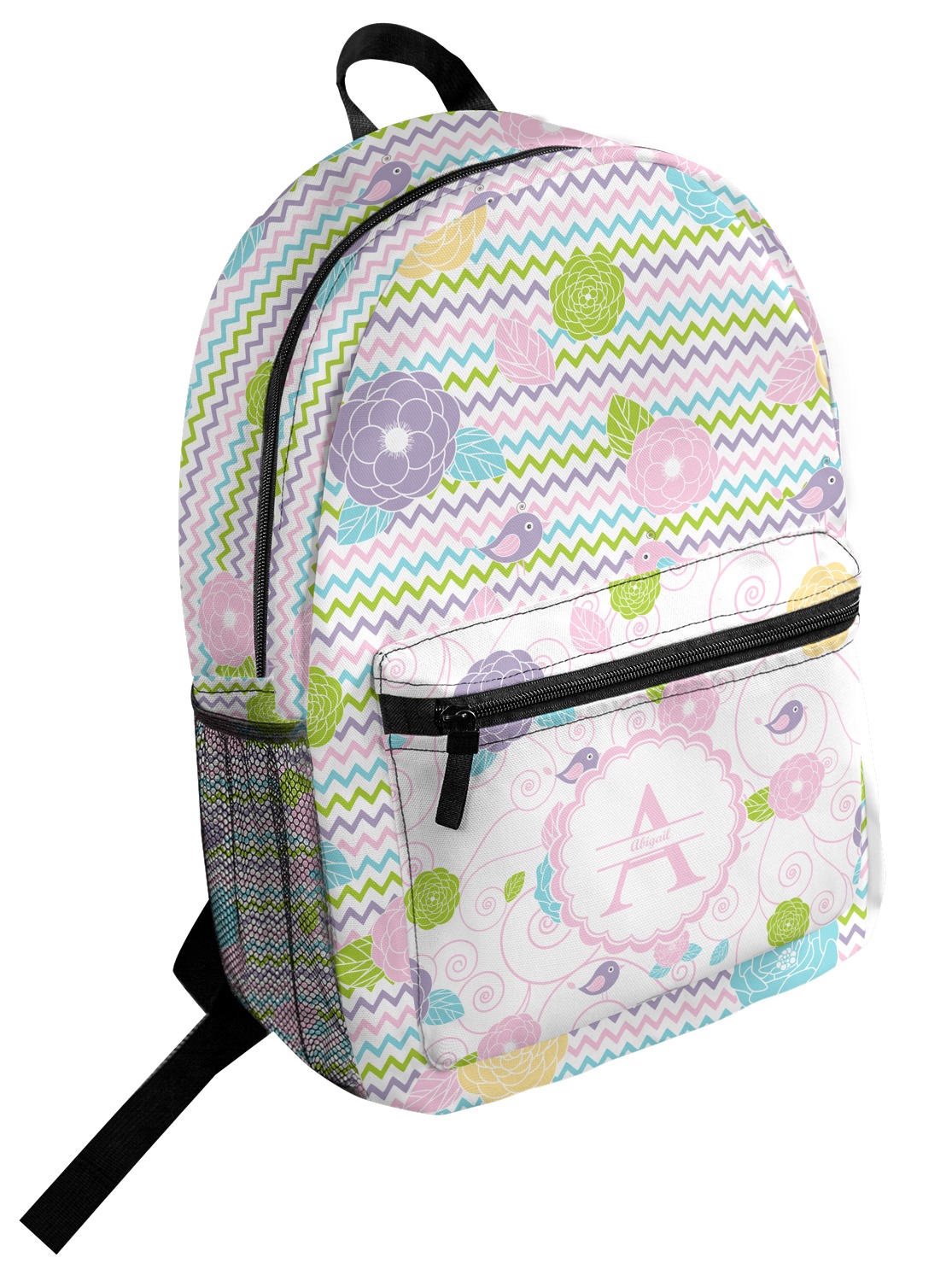 Custom Girly Girl Student Backpack (Personalized) YouCustomizeIt