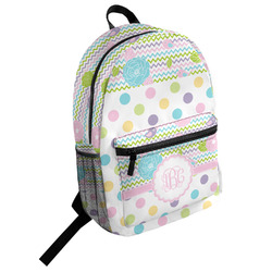 Girly Girl Student Backpack (Personalized)
