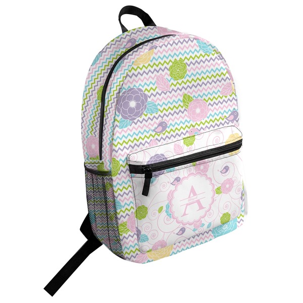 Custom Girly Girl Student Backpack (Personalized)