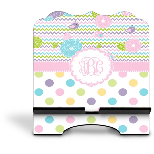 Girly Girl Stylized Tablet Stand - Front without iPad