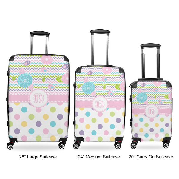Girly Girl Suitcase Set 1 - APPROVAL