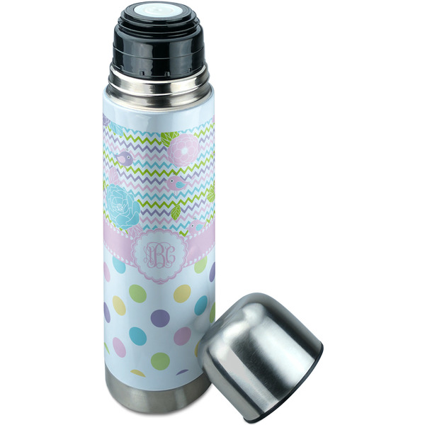 Girly Girl Thermos - Lid Off