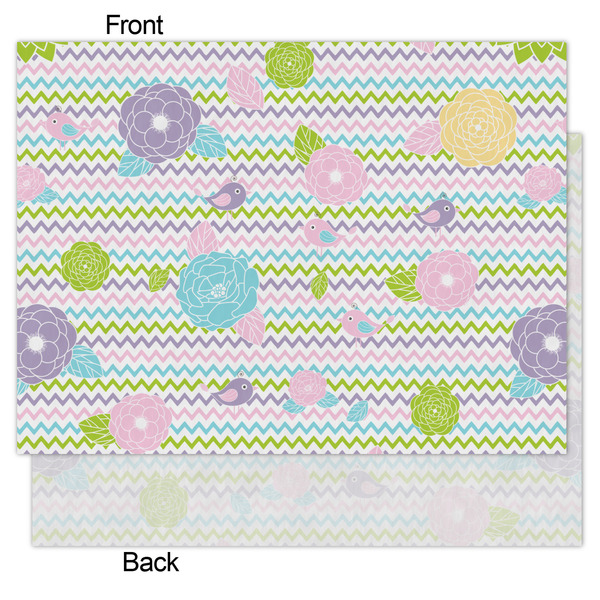 Girly Girl Tissue Paper - Lightweight - Medium - Front & Back