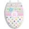 Girly Girl Toilet Seat Decal Elongated
