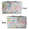Girly Girl Tote w/Black Handles - Front & Back Views