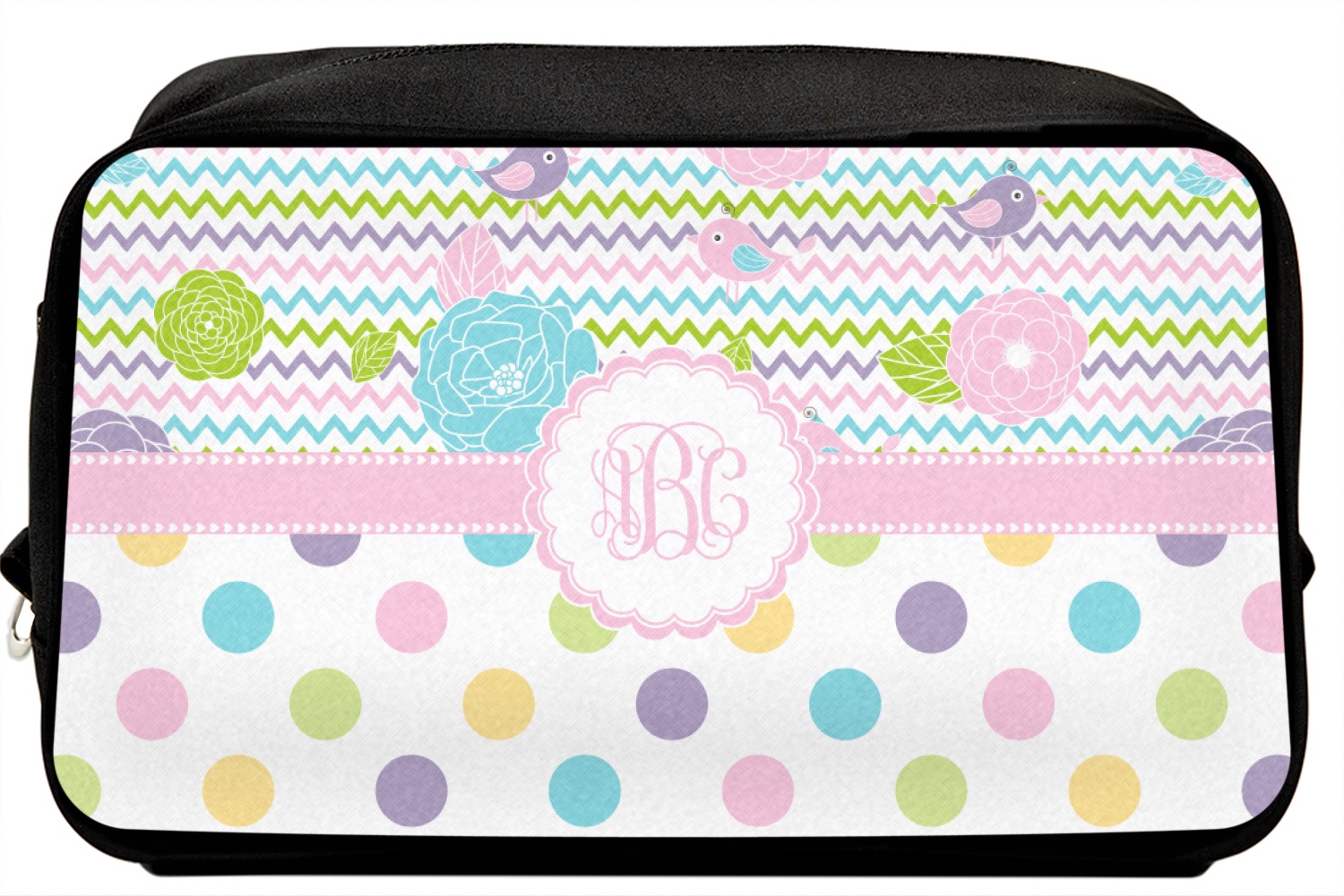 Girly Girl Toiletry Bag / Dopp Kit (Personalized) YouCustomizeIt