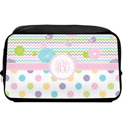 Girly Girl Toiletry Bag / Dopp Kit (Personalized)