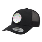 Girly Girl Trucker Hat - Black (Personalized)