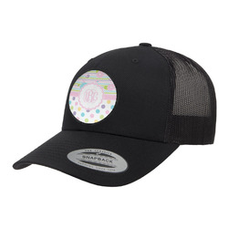 Girly Girl Trucker Hat - Black (Personalized)