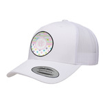 Girly Girl Trucker Hat - White (Personalized)