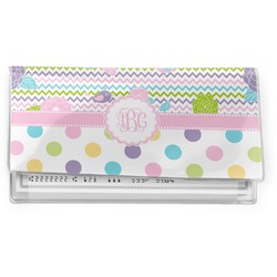 Girly Girl Vinyl Checkbook Cover (Personalized)