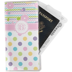 Girly Girl Travel Document Holder