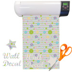 Girly Girl Vinyl Sheet (Re-position-able)