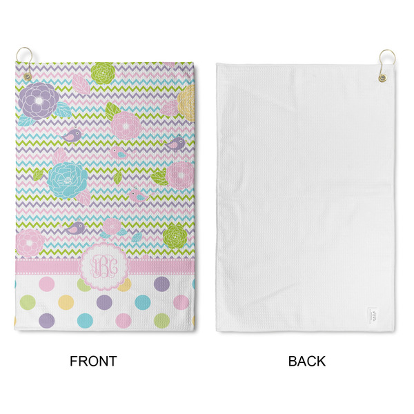 Girly Girl Waffle Weave Golf Towel - Approval