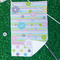 Girly Girl Waffle Weave Golf Towel - In Context