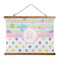 Girly Girl Wall Hanging Tapestry - Wide (Personalized)