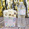 Girly Girl Water Bottle Label - w/ Favor Box