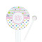 Girly Girl Round Plastic Stir Sticks (Personalized)