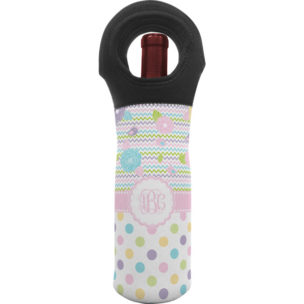 Custom Girly Girl Wine Tote Bag (Personalized)