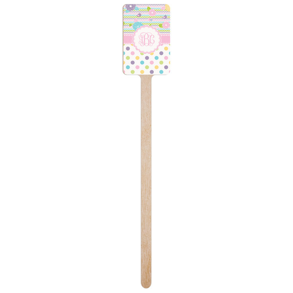 Girly Girl Wooden 6.25" Stir Stick - Rectangular - Single Stick