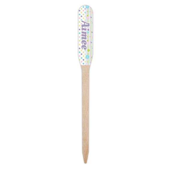 Girly Girl Wooden Food Pick - Paddle - Single Pick