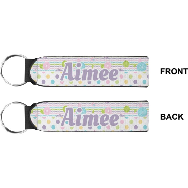 Girly Girl Wristlet (Front + Back)