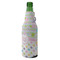 Girly Girl Zipper Bottle Cooler - ANGLE (bottle)