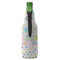 Girly Girl Zipper Bottle Cooler - BACK (bottle)