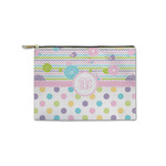 Girly Girl Zipper Pouch - Small - 8.5"x6" (Personalized)