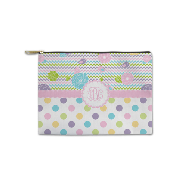Custom Girly Girl Zipper Pouch - Small - 8.5"x6" (Personalized)