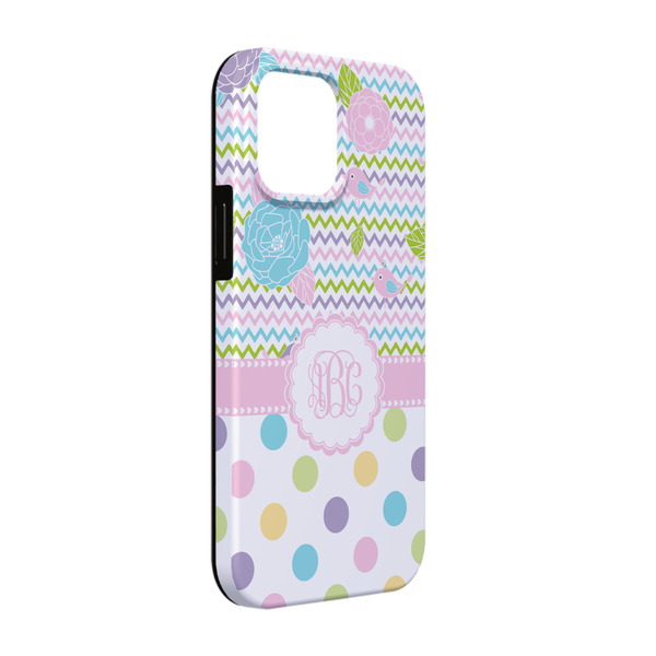 Custom Girly Girl iPhone Case - Rubber Lined - iPhone 13 (Personalized)