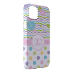 Girly Girl iPhone Case - Plastic - iPhone 14 Plus (Personalized)