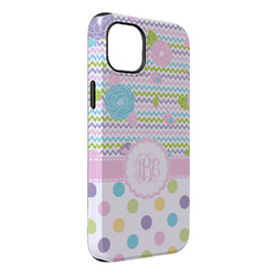 Girly Girl iPhone Case - Rubber Lined - iPhone 14 Pro Max (Personalized)