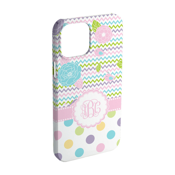 Custom Girly Girl iPhone Case - Plastic - iPhone 15 Pro (Personalized)