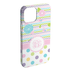 Girly Girl iPhone Case - Plastic (Personalized)