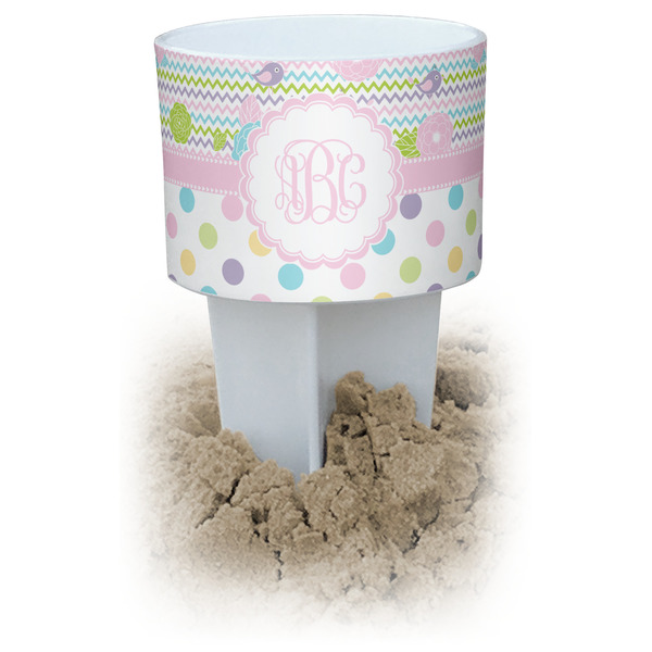 Custom Girly Girl Beach Spiker Drink Holder (Personalized)