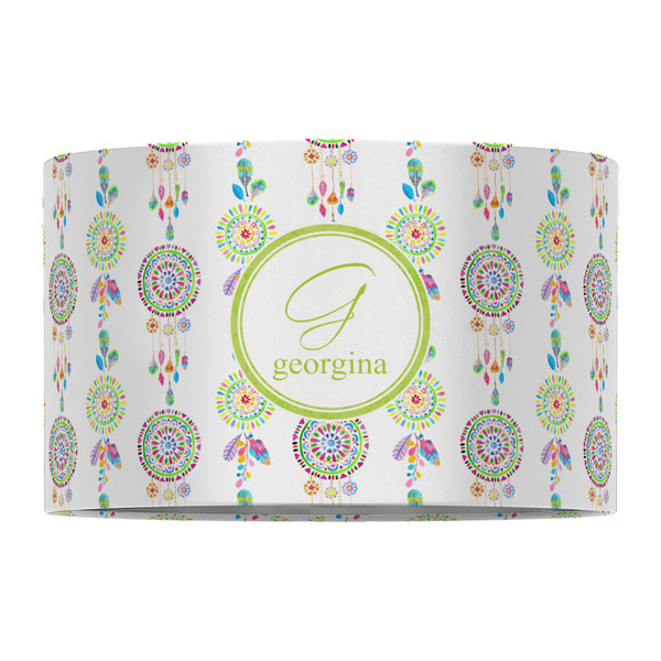 Dreamcatcher 12" Drum Lampshade - FRONT (Fabric)