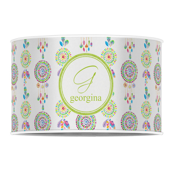 Dreamcatcher 12" Drum Lampshade - FRONT (Poly Film)