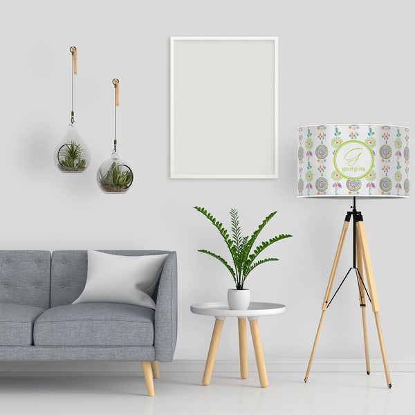 Dreamcatcher 12" Drum Lampshade - LIFESTYLE