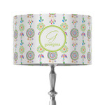 Dreamcatcher 12" Drum Lamp Shade - Fabric (Personalized)