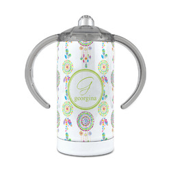 Dreamcatcher 12 oz Stainless Steel Sippy Cup (Personalized)