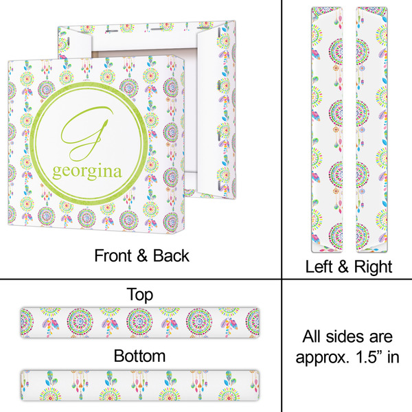 Dreamcatcher 12x12 - Canvas Print - Approval