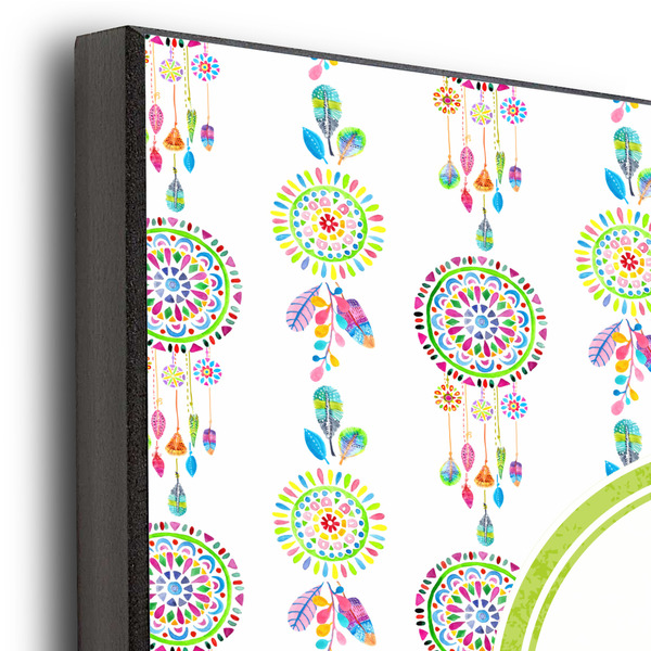 Dreamcatcher 12x12 Wood Print - Closeup