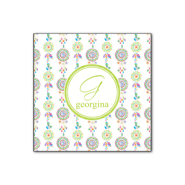 Custom Dreamcatcher Wood Print - 12x12 (Personalized)