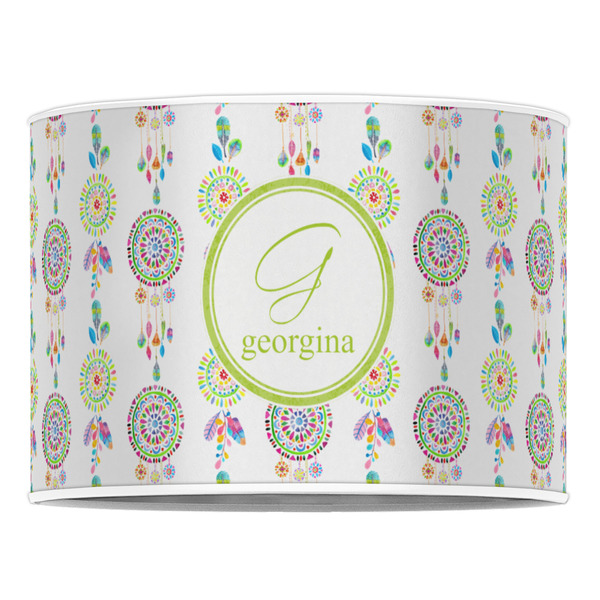 Dreamcatcher 16" Drum Lampshade - FRONT (Poly Film)