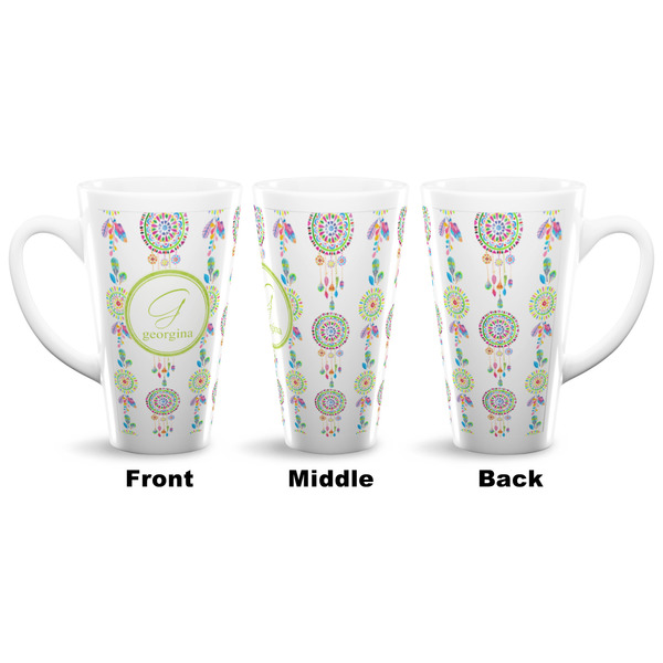 Dreamcatcher 16 Oz Latte Mug - Approval