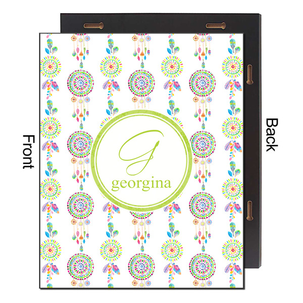 Dreamcatcher 16x20 Wood Print - Front & Back View