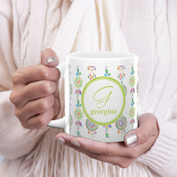 Dreamcatcher 20oz Coffee Mug - LIFESTYLE